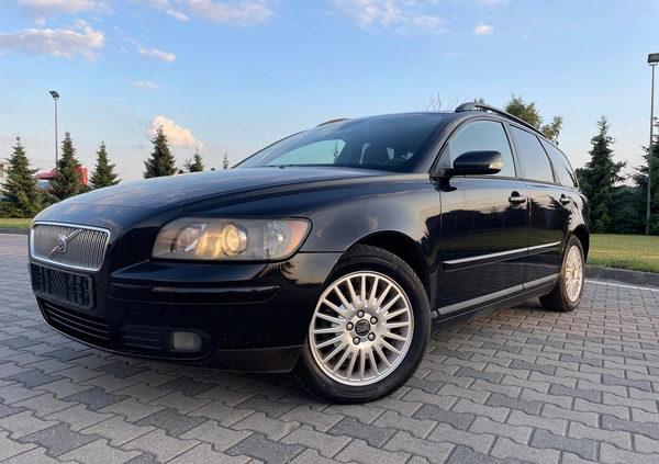 Volvo V50 cena 14900 przebieg: 250000, rok produkcji 2004 z Czarne małe 121